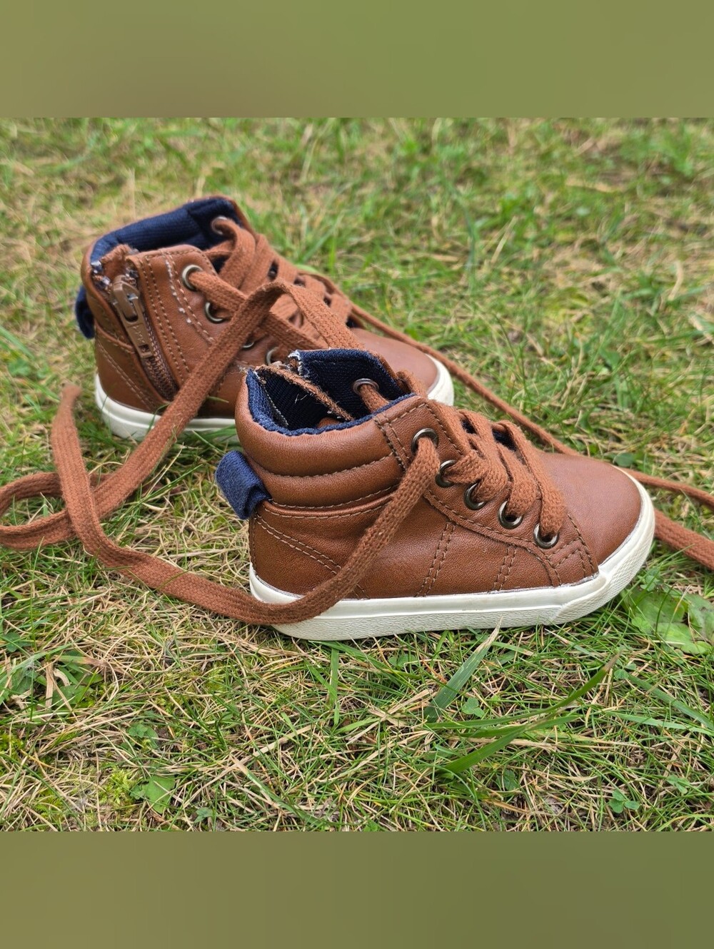 Cat & Jack Baby/Toddler Brown Boots Shoes - Size 4